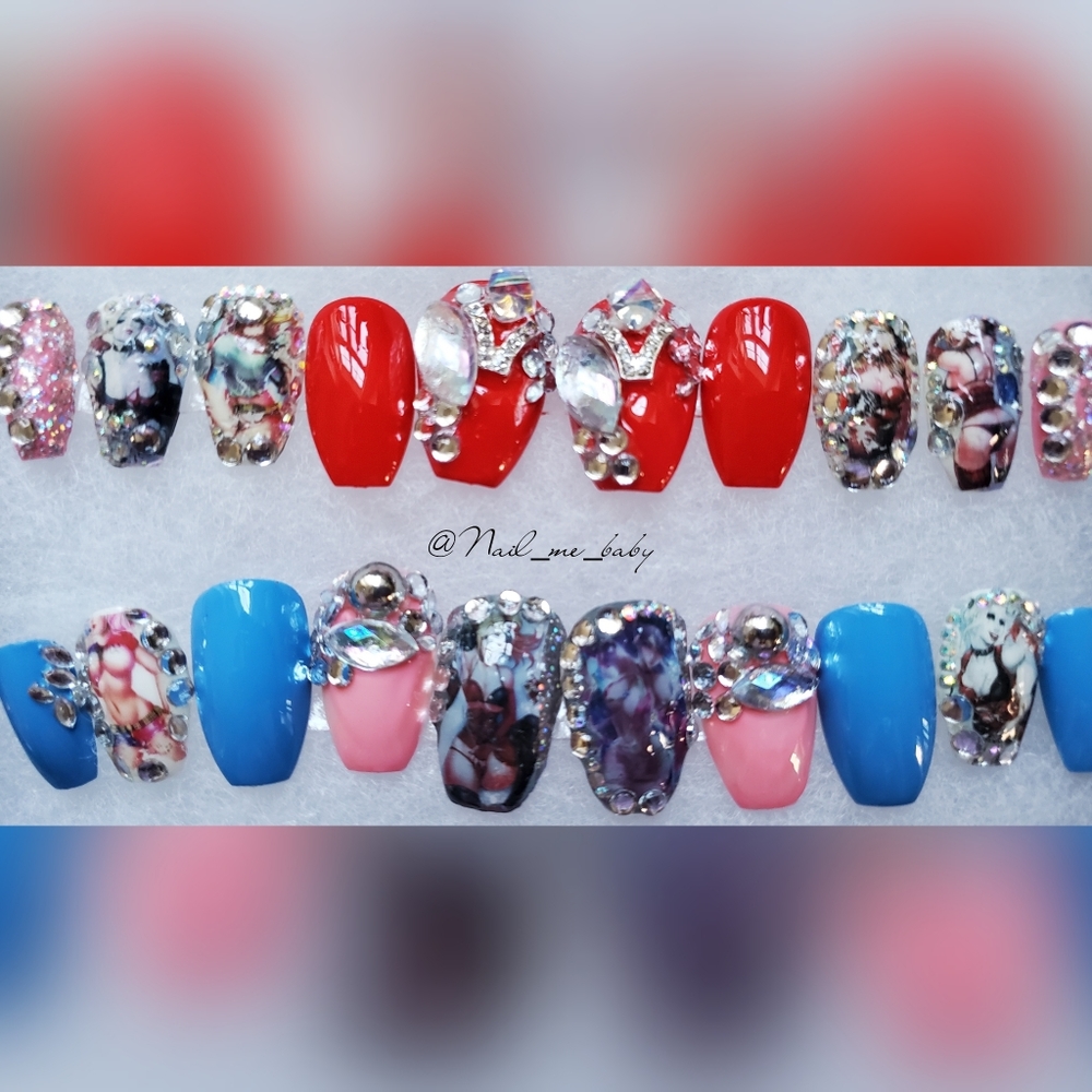 Luxurious press-on Nails